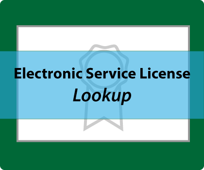 Electronic Service License